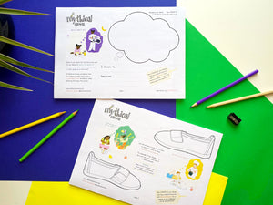 Mythical Canvas Activity Sheets