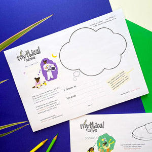 Mythical Canvas Activity Sheets